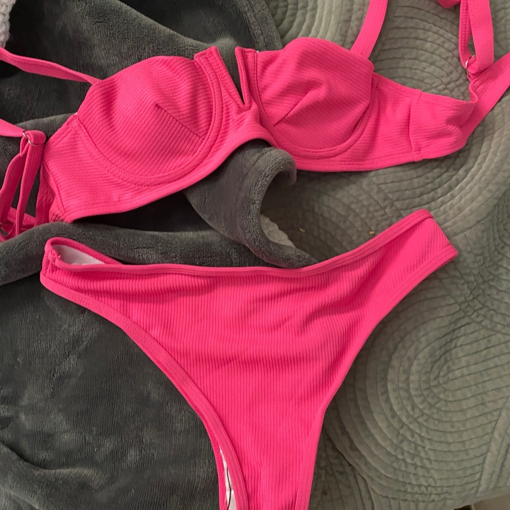 pink bikini